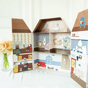 Дом игрушечный на магнитах Зэтс Майн (That's Mine) "Мона", розовый